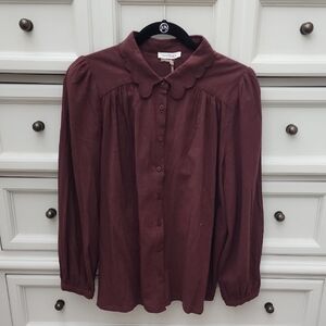 NWT Neuflora Lafayette Blouse L